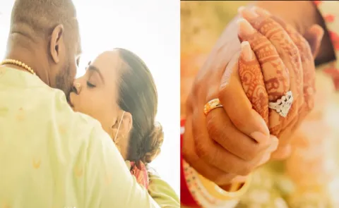 Casting director Shanoo Sharma shared wedding ceremony pics