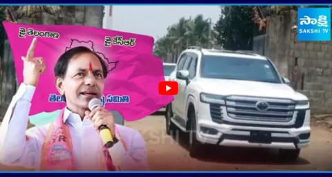 KCRs Convoy Has Departed From Erravalli To Hyderabad 1