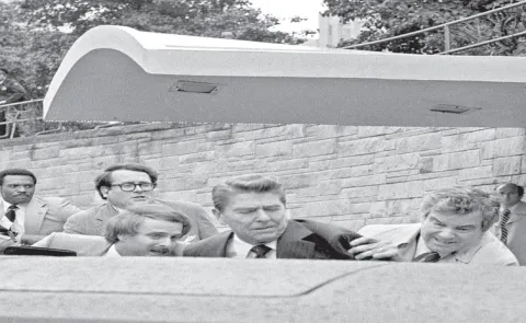 Reagan assassination attempt occurred at same hotel as Correspondents Dinner shooting