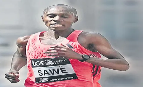 Sabastian Sawe becomes the first man to win a marathon in under two hours3