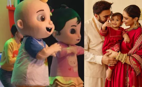 Dua  first live Cocomelon show Ranveer Deepika lovely experience at NMACC