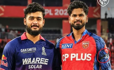 Why Are Punjab Kings Players Wearing Black Armbands vs Rajasthan Royals?4