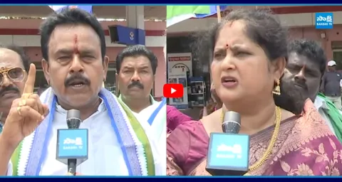 Women's Sensational Comments Chandrababu Over Fuel Crisis in AP  1