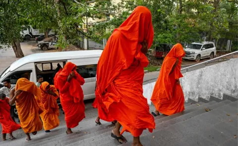 Sri Lankan Monks Busted with 110kg Cannabis at Airport