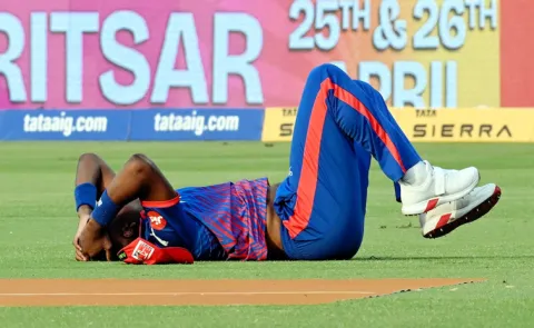 IPL 2026 Sanjay Singh quick thinking saves Injured Lungi Ngidi real Hero1