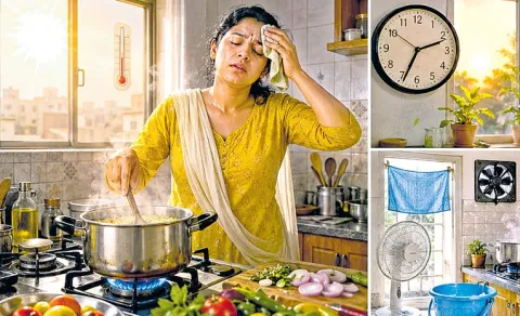 While Cooking best tip to beat Summer Heat in the Kitchen