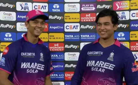 Yashasvi Jaiswal hilarious response to Vaibhav Sooryavanshi question1