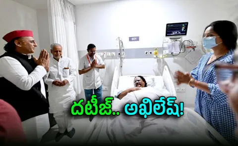 Akhilesh Yadav visits BJP MLA Anupama Jaiswal at hospital