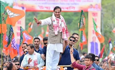 Himanta Sarma BJP To Win 70-80 Of Assam 126 Seats