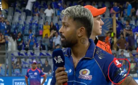 Revealed: Why Mumbai Indians Players Are Wearing Black Armbands vs SRH1