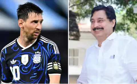   Lionel Messi Argentina football team accused of betrayal Says Kerala sports minister