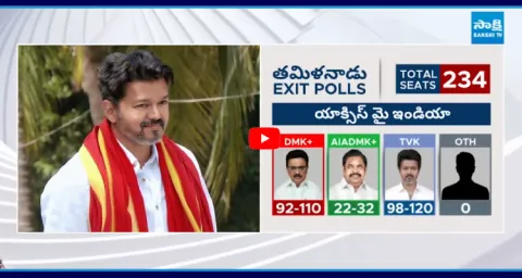 Exit Polls Axis My India Edge To TVK Party 1
