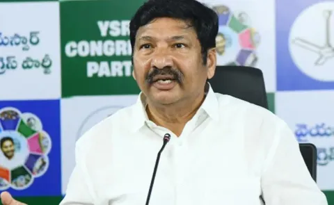 YSRCP Leader Jogi Ramesh Slams Chandrababu Naidu