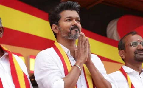 TVK Vijay recreated the Sarkar climax Scene After Exit Polls