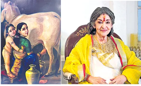 Raja Ravi Varma Painting Yashoda and Krishna Fetches Rs 167.20 Crore