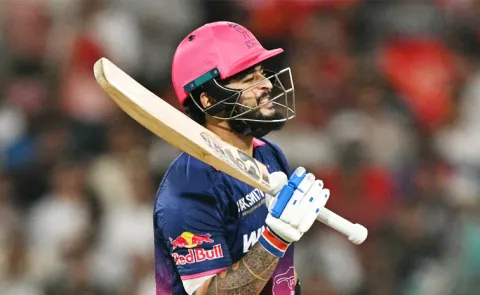 BCCI Punishes RR Captain Riyan Parag For Vaping In Dressing Room