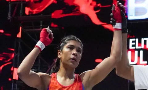 Nikhat Zareen-preethi Pawar Reach Semi Finals In Asia Senior Boxing Championship