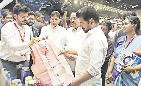 CM Revanth Reddy Speech At Asian Textiles Conference 2026 In Hitex