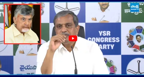 Sajjala Ramakrishna Reddy Satirical Comments On Chandrababu Lies 1