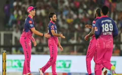 IPL 2026: Rajasthan royals beat gujarat titans by 6 runs10