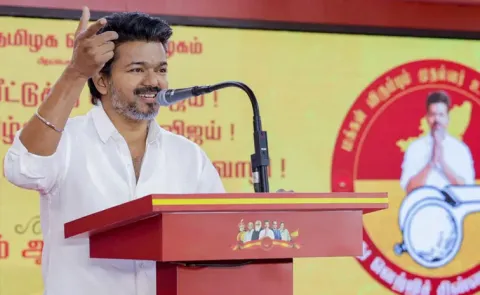 Vijay promises 25 lakh medical insurance free power in Puducherry