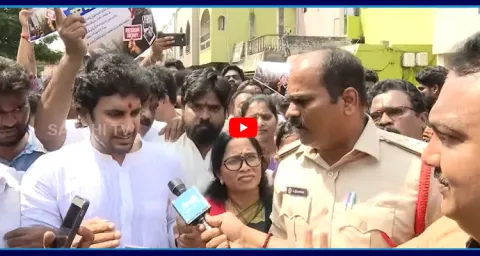 Police Over Action With Bhumana Abhinay Reddy 1