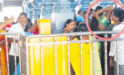  Transgender Groups incident  Srivari Temple  