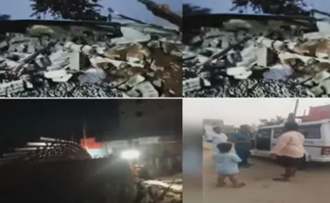 Janasena Activist House Demolished In Srikalahasti