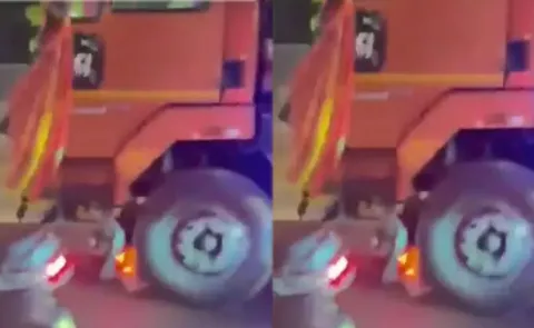 Hyd: Woman Killed Husband Injured After Scooty Dragged Under Truck 