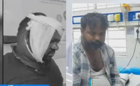 TDP Goons Attack YSRCP Activists In Ponnuru Guntur District