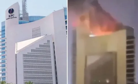 Fire breaks out at Kuwait oil complex