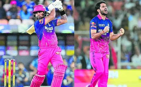 Gujarat lost to Rajasthan Royals by 6 runs5