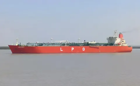 India seventh LPG tanker successfully crossed the Strait of Hormuz