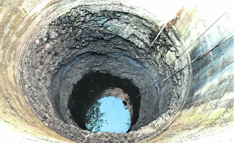 Groundwater levels drop to a meter deep in the wake of summer