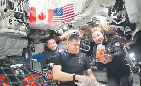 Nasa astronauts picked their own food for Artemis II mission
