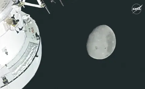 Artemis II astronauts break Apollo record on historic moon flyby