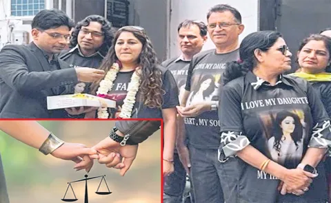 Retired Judge Gyanendra Kumar Sharma Celebrates Daughter Divorce