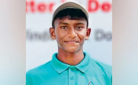 Asia Oceania Junior Davis Cup Hyderabadi Hrithik Katakam In Indian Team