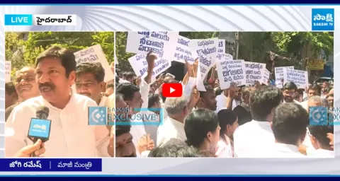  Ex Minister Jogi Ramesh Warning to ABN Radhakrishna 1