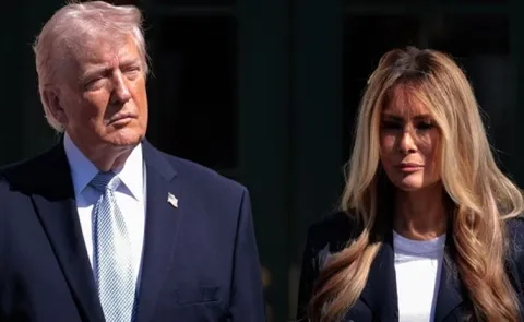 shameless liars trump and melania  fire after iran war remarks
