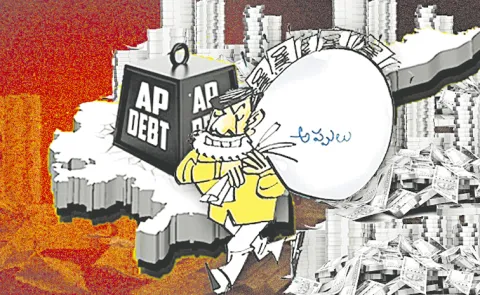 Chandrababu Govt Creates Another Record in AP Debts