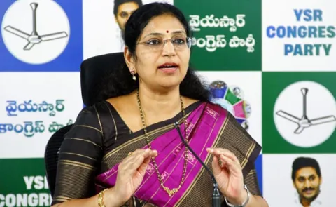Ysrcp Mlc Varudu Kalyani Fires On Abn Radhakrishna