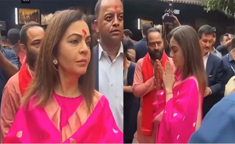 Nita Ambani visited Maa Kamakhya Temple in Guwahati 