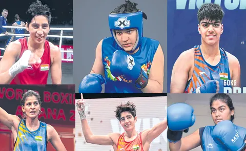 Indian womens gold medal bouts at the Asian Boxing Championships 2026