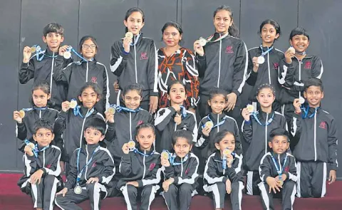 27 medals for Telangana gymnasts10