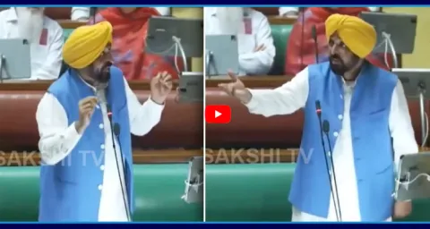 Punjab CM Bhagwant Mann In Assembly  1