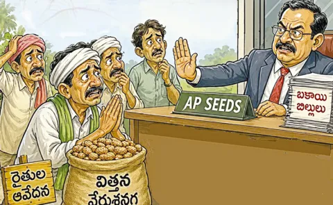 Chandrababu Govt Failed to Implement on Seeds
