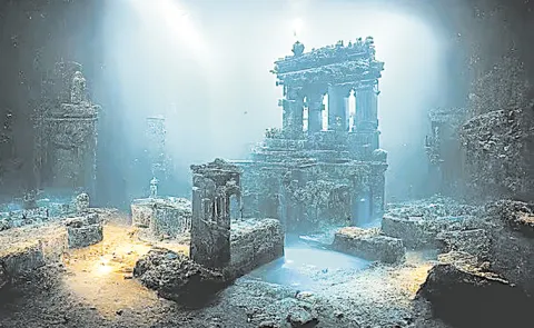 Archaeologists have discovered the submerged ruins of Toru-Aygyr in Kyrgyzstan