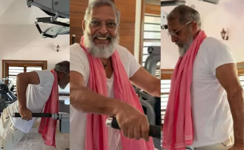 Nana Patekar, 76 Does 15 Tricep Dips While Wearing A Gamcha In Viral Gym Video