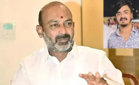 Bandi Sanjay Reaction On Allegations Against His Son